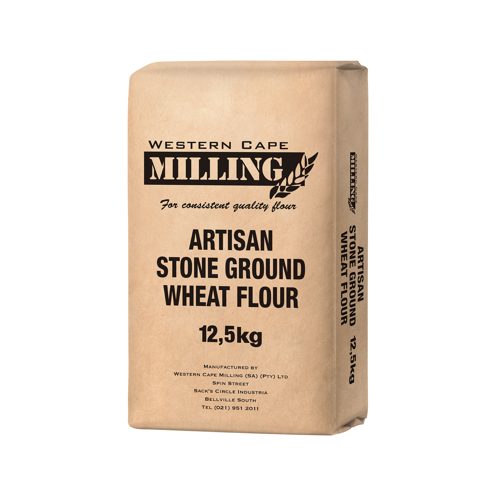 WCM Artisan Stone Ground Flour Bag